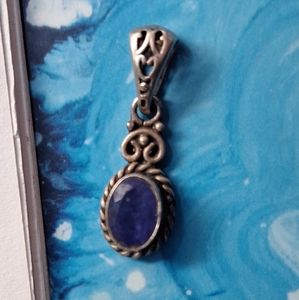 .925 Sterling Silver Pendant - Vintage